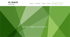 Desktop Screenshot of m-bient.de